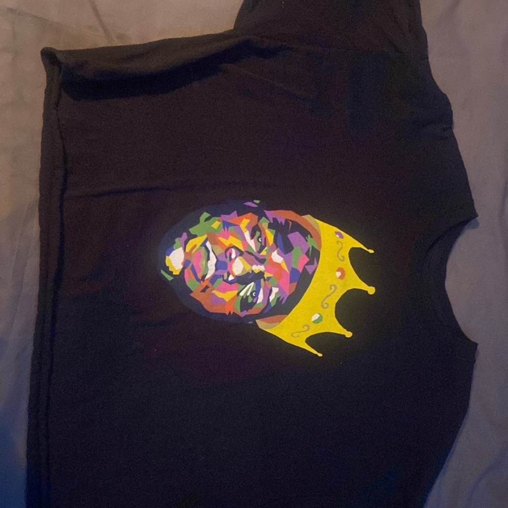 Biggie Smalls themed cropped top